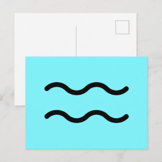 Aquarius Postcard