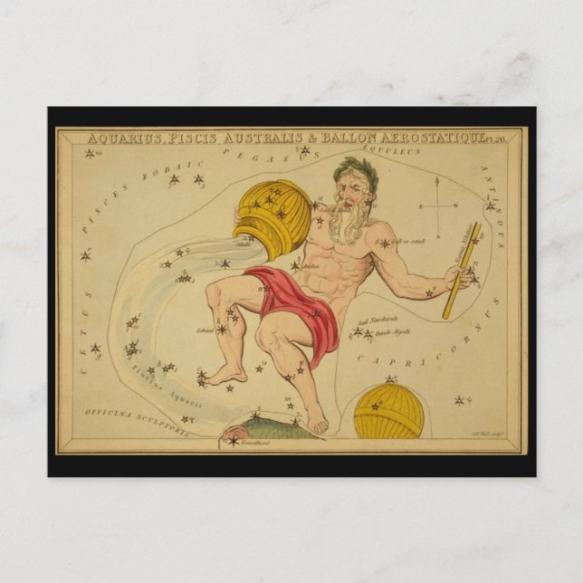 Aquarius  Postcard (Front)