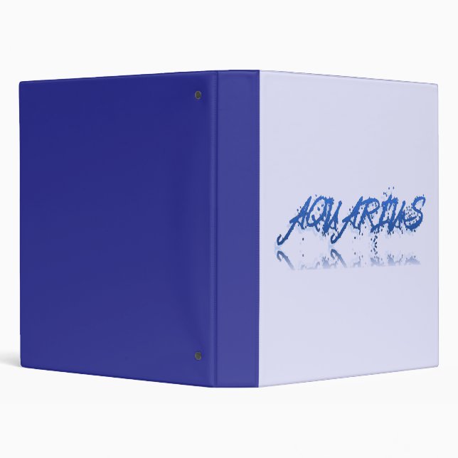 Aquarius Reflection Binder (Background)