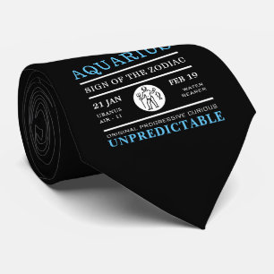 Aquarius Sign of the Zodiac, Astrological Tie