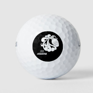 Aquarius Silhouette Golf Balls