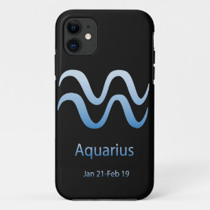 Aquarius Star Sign iPhone 11 Case