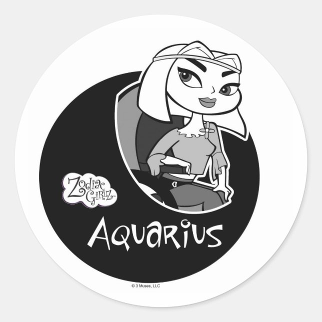 Aquarius Stickers (Front)