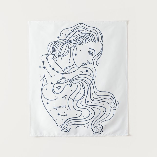 Aquarius Tapestry (Front)