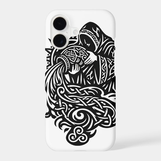 Aquarius — The Water Bearer by BurnsInHell iPhone Case (Back)
