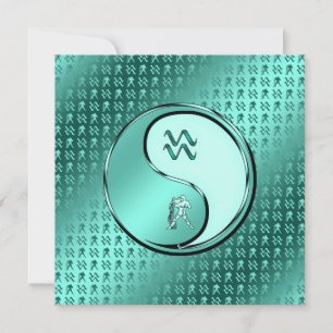 Aquarius the Water Bearer Card