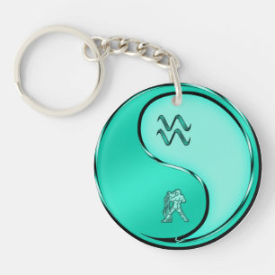 Aquarius the Water Bearer Keychain