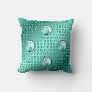 Aquarius the Water Bearer Throw Pillow