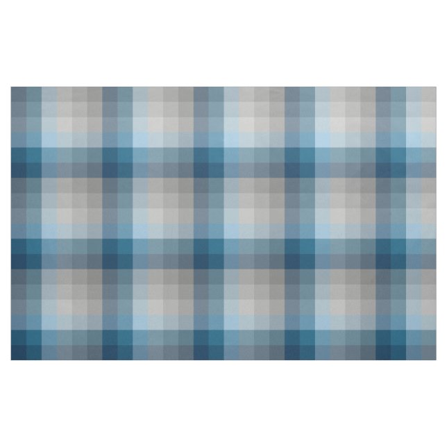 Aquarius Vintage Psychedelic Chequerboard Plaid Fabric (Fat Quarter)