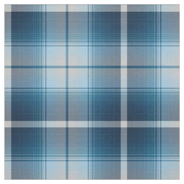 Aquarius Vintage Psychedelic Plaid Fabric (Swatch)