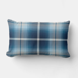 Aquarius Vintage Psychedelic Plaid Reversible Lumbar Pillow