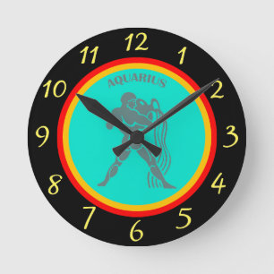 Aquarius Wall Clock
