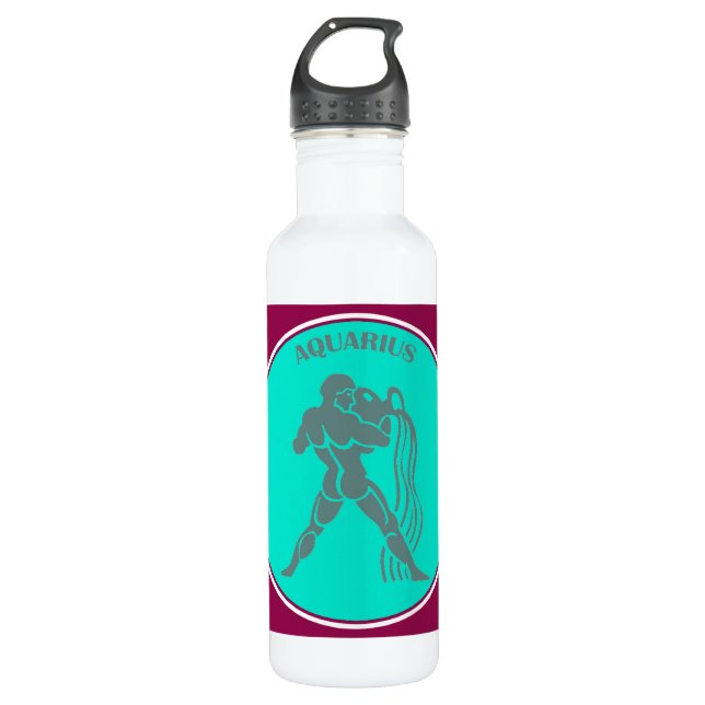 Aquarius Water Bottle (Front)