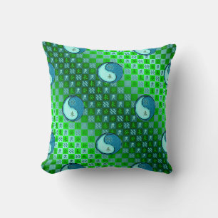 Aquarius & Water Goat Throw Pillow