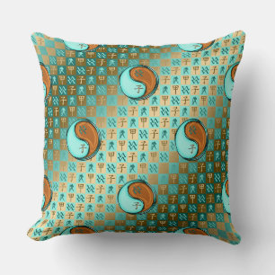Aquarius & Wood Rat Throw Pillow