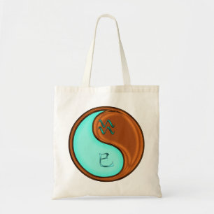 Aquarius & Wood Snake Tote Bag
