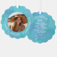 Aquarius Zodiac Astrology Sign Photo Birthdate