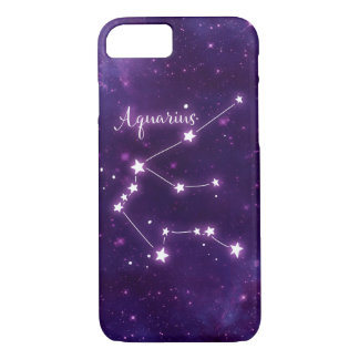 Aquarius Zodiac Constellation Phone Case