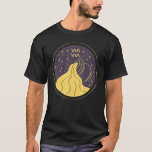 Aquarius Zodiac January February Birthday Valentin T-Shirt