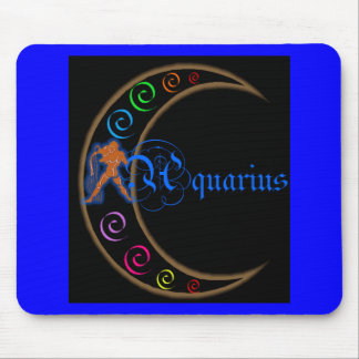 Aquarius Zodiac Mouse Pad