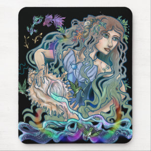 Aquarius Zodiac Mouse Pad