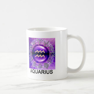 Aquarius Zodiac Sign Mug
