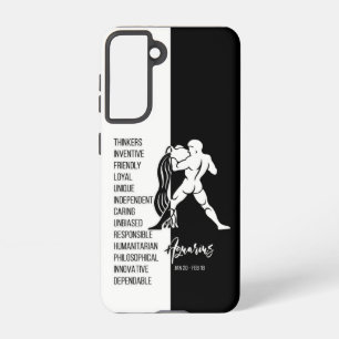 Aquarius Zodiac Sign Samsung Galaxy Case