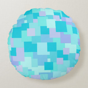 Aquasquare Cubed Round Pillow
