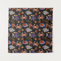 Aquatic animals pattern | ocean underwater life 11