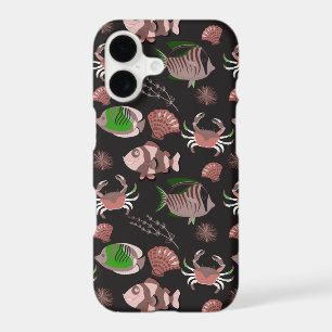 Aquatic animals pattern   ocean underwater life 12