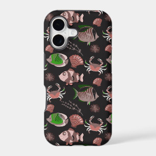 Aquatic animals pattern   ocean underwater life 12