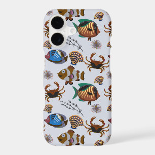 Aquatic animals pattern   ocean underwater life 14