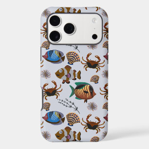 Aquatic animals pattern   ocean underwater life 14