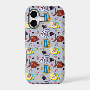 Aquatic animals pattern   ocean underwater life 2