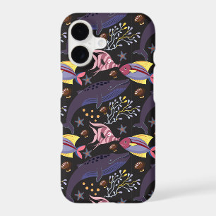 Aquatic animals pattern   ocean underwater life 21