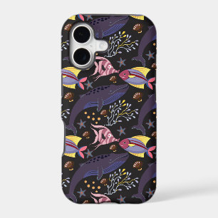 Aquatic animals pattern   ocean underwater life 21