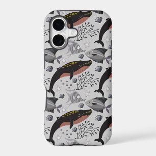Aquatic animals pattern   ocean underwater life 22