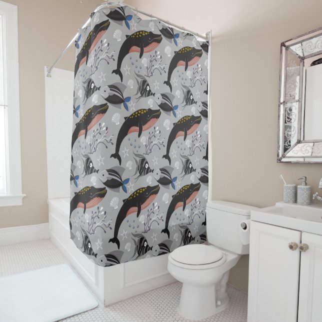 Aquatic animals pattern | ocean underwater life 23 (In Situ)