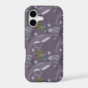 Aquatic animals pattern   ocean underwater life 24