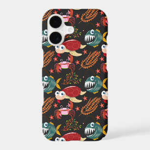 Aquatic animals pattern   ocean underwater life 30
