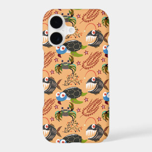 Aquatic animals pattern   ocean underwater life 32