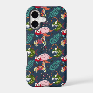 Aquatic animals pattern   ocean underwater life 34