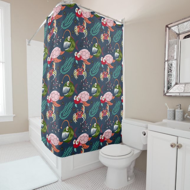 Aquatic animals pattern | ocean underwater life 34 (In Situ)