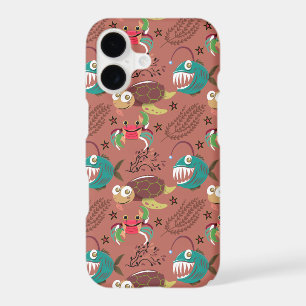 Aquatic animals pattern   ocean underwater life 35