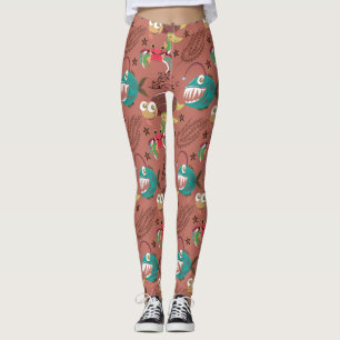 Aquatic animals pattern   ocean underwater life 35 leggings