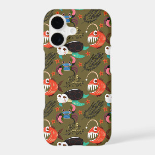 Aquatic animals pattern   ocean underwater life 36
