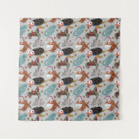 Aquatic animals pattern | ocean underwater life 37