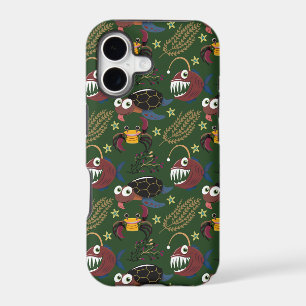 Aquatic animals pattern   ocean underwater life 38