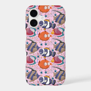 Aquatic animals pattern   ocean underwater life 39