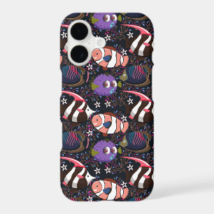 Aquatic animals pattern   ocean underwater life 47